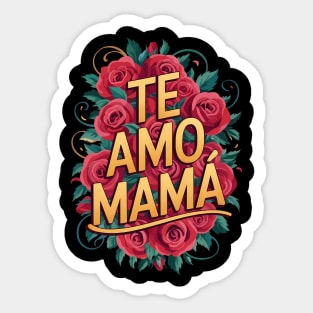 Te Amo Mamá Sticker
